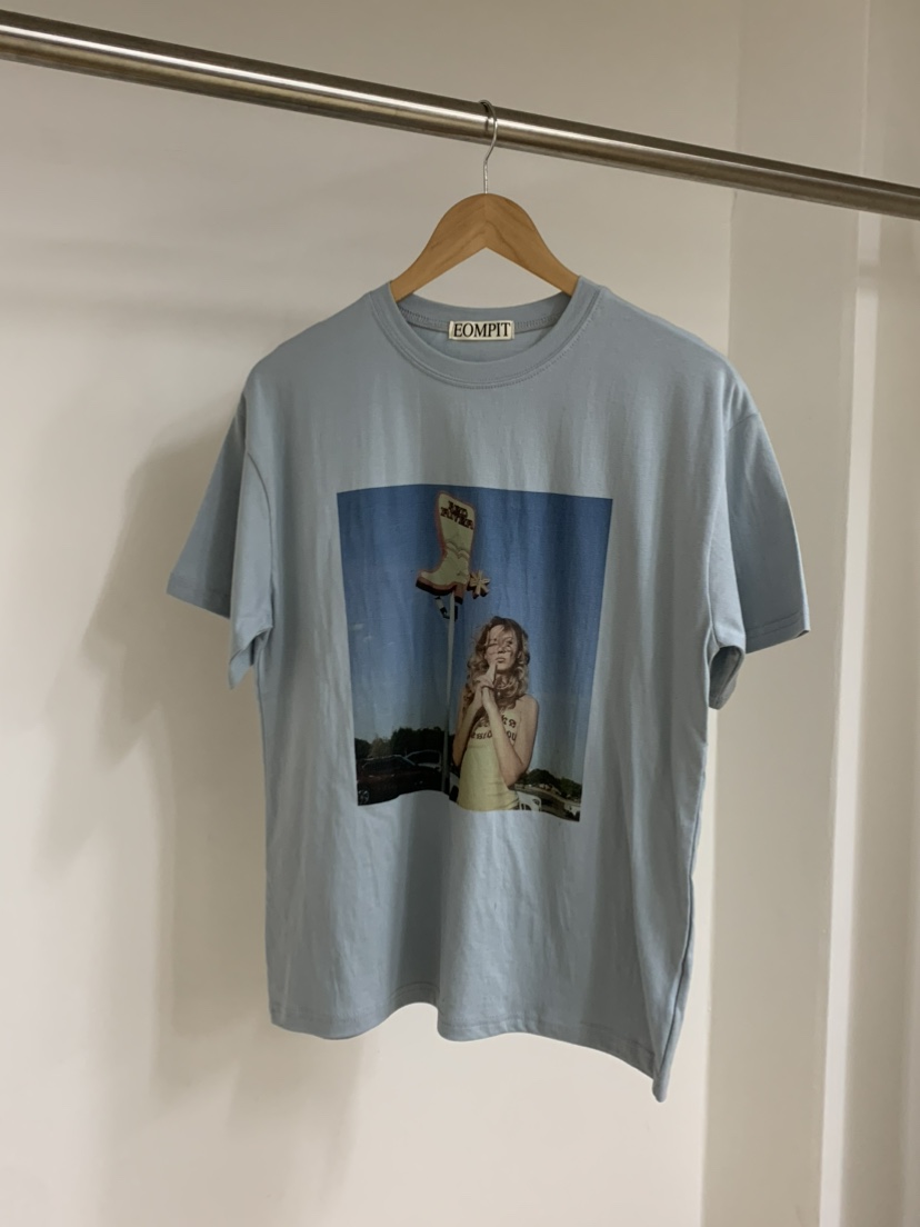 EOMPIT韓國代購女士新品26春夏時尚休閑熱賣職業人氣推薦T恤EOMPITT恤圖色2