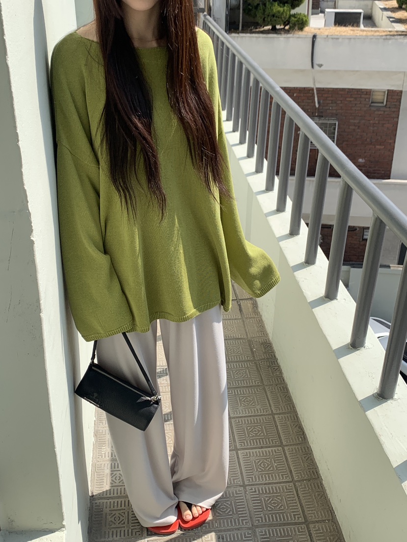 LOGARDEN韓國東大門代購女士新款時尚職業人氣推薦針織衫LO GARDEN針織衫圖色1