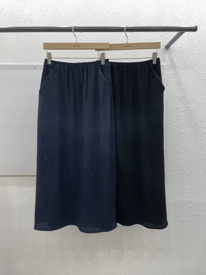 EGGPLANT韓國東大門直郵女裝新款人氣休閑熱賣時尚長裙褶裥EGGPLANT長裙