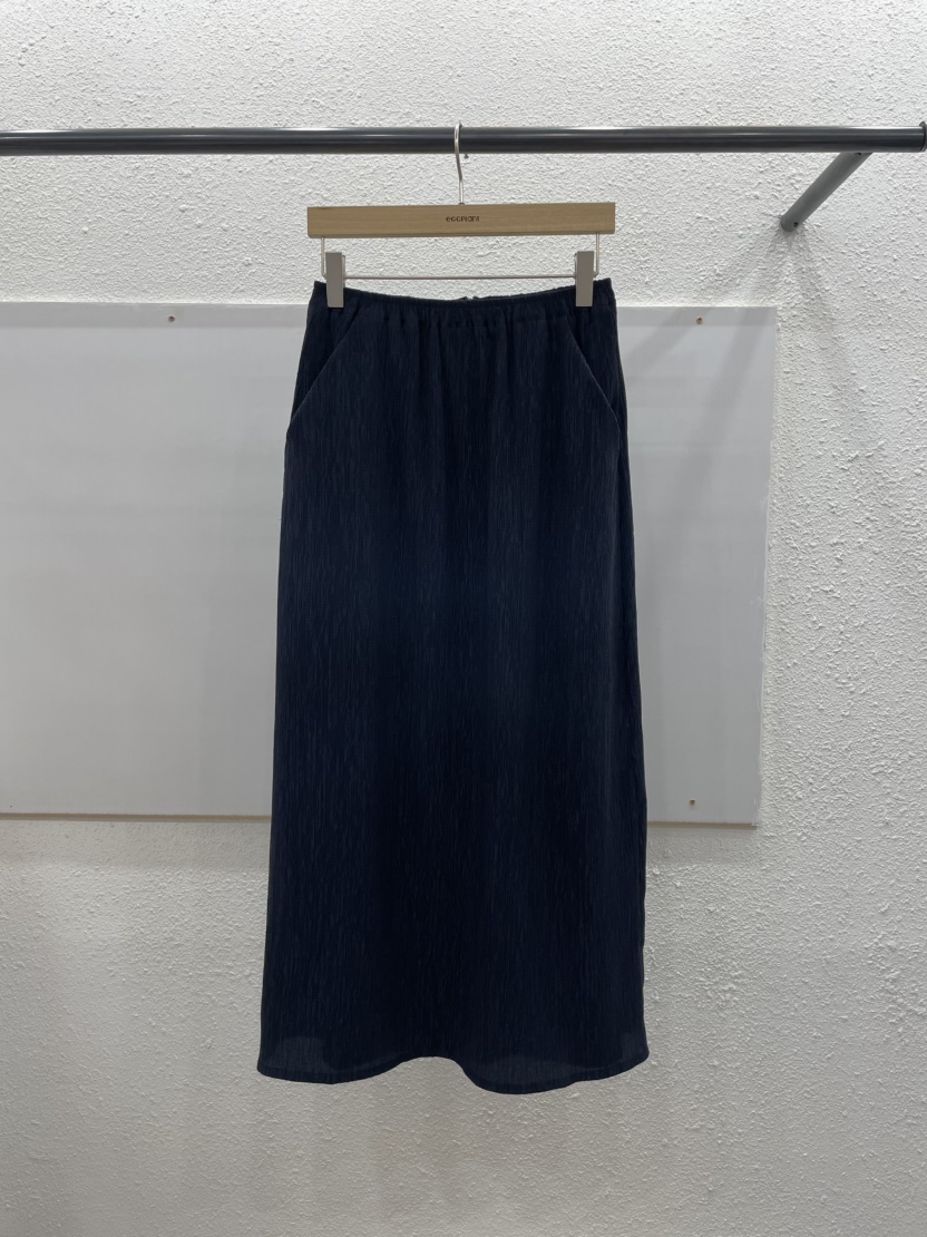 EGGPLANT韓國東大門直郵女裝新款人氣休閑熱賣時尚長裙褶裥EGGPLANT長裙圖色1