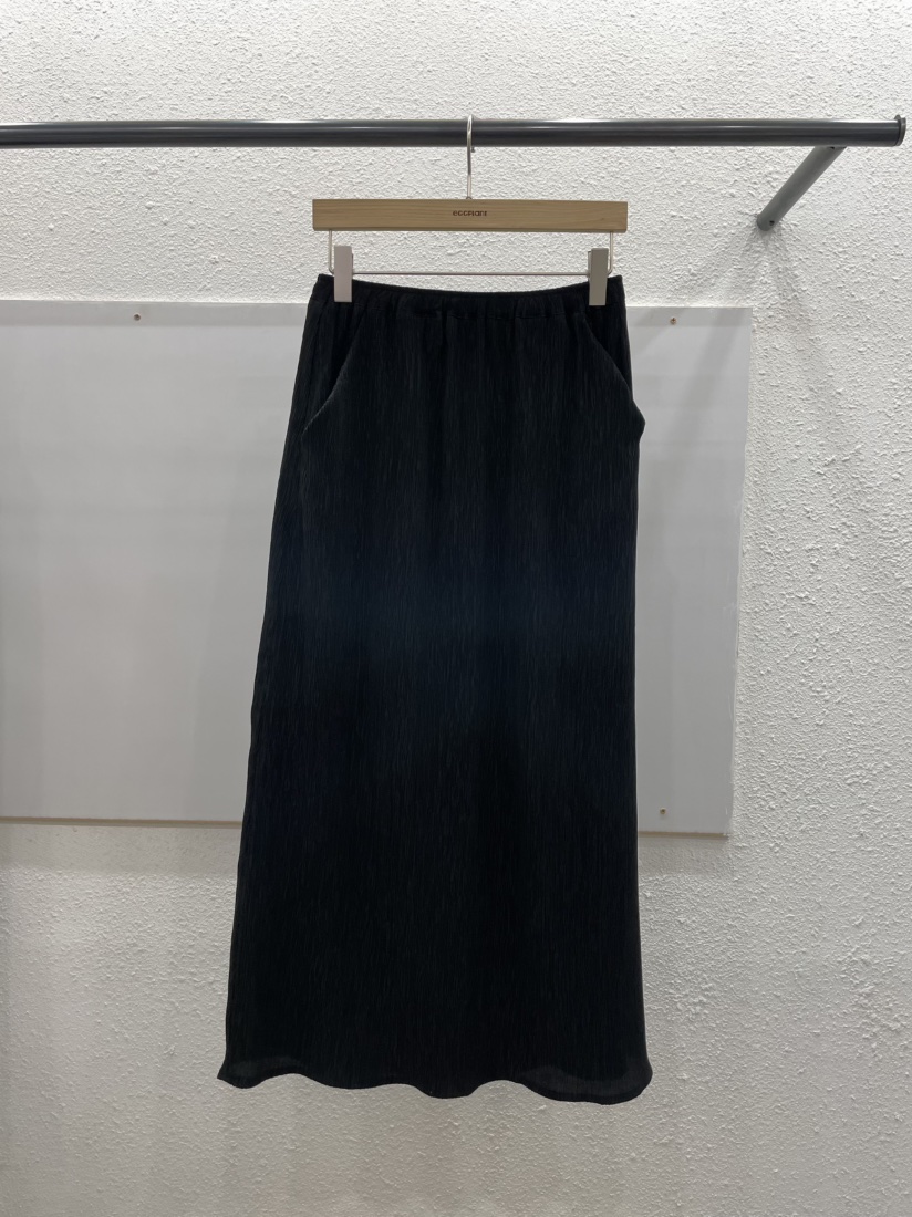 EGGPLANT韓國東大門直郵女裝新款人氣休閑熱賣時尚長裙褶裥EGGPLANT長裙圖色2