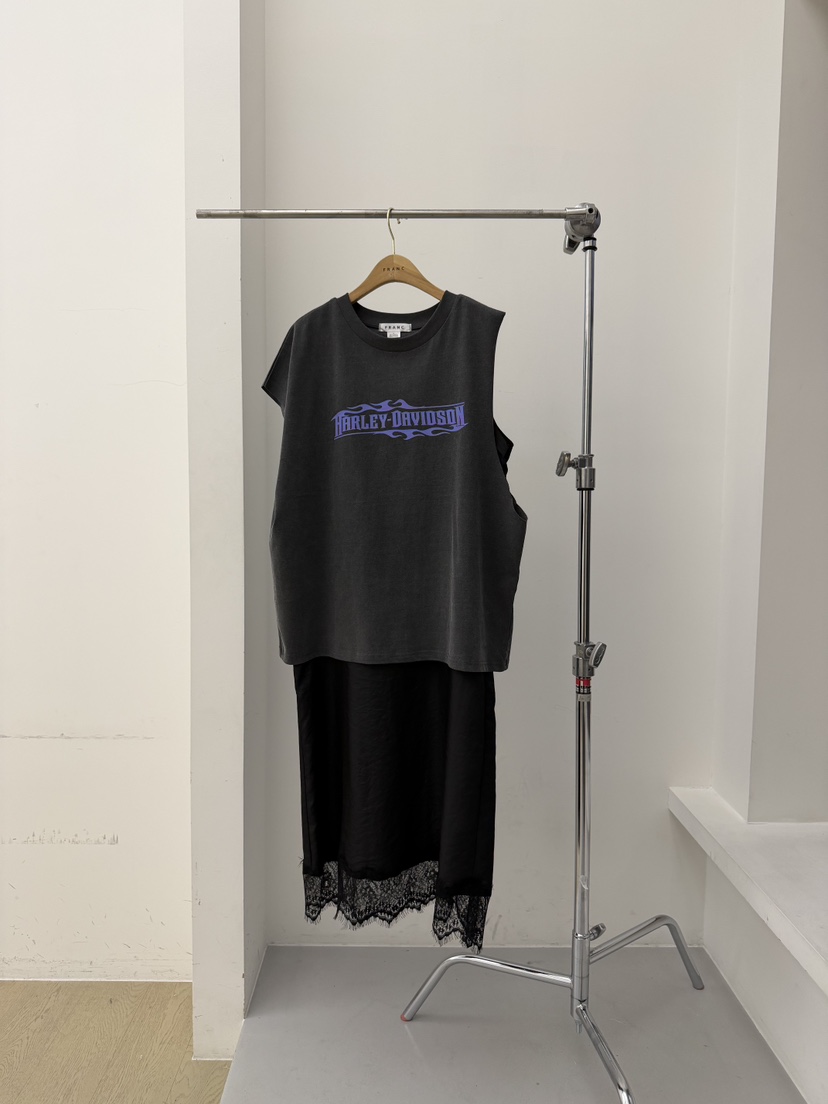 FRANC—L韓國直郵女士新款職業休閑熱賣26春夏T恤不含內搭FRANCT恤