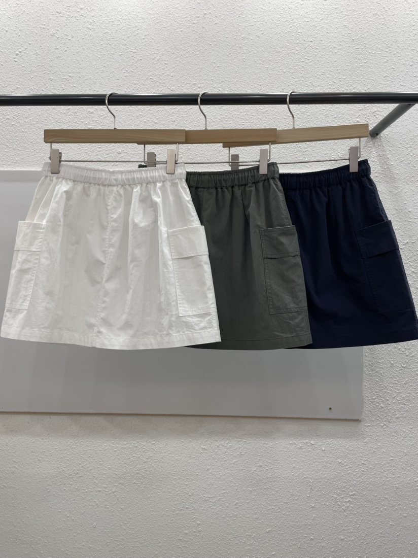 EGGPLANT韓國直郵女士新品推薦職業26春夏熱賣時尚短裙口袋EGGPLANT短裙