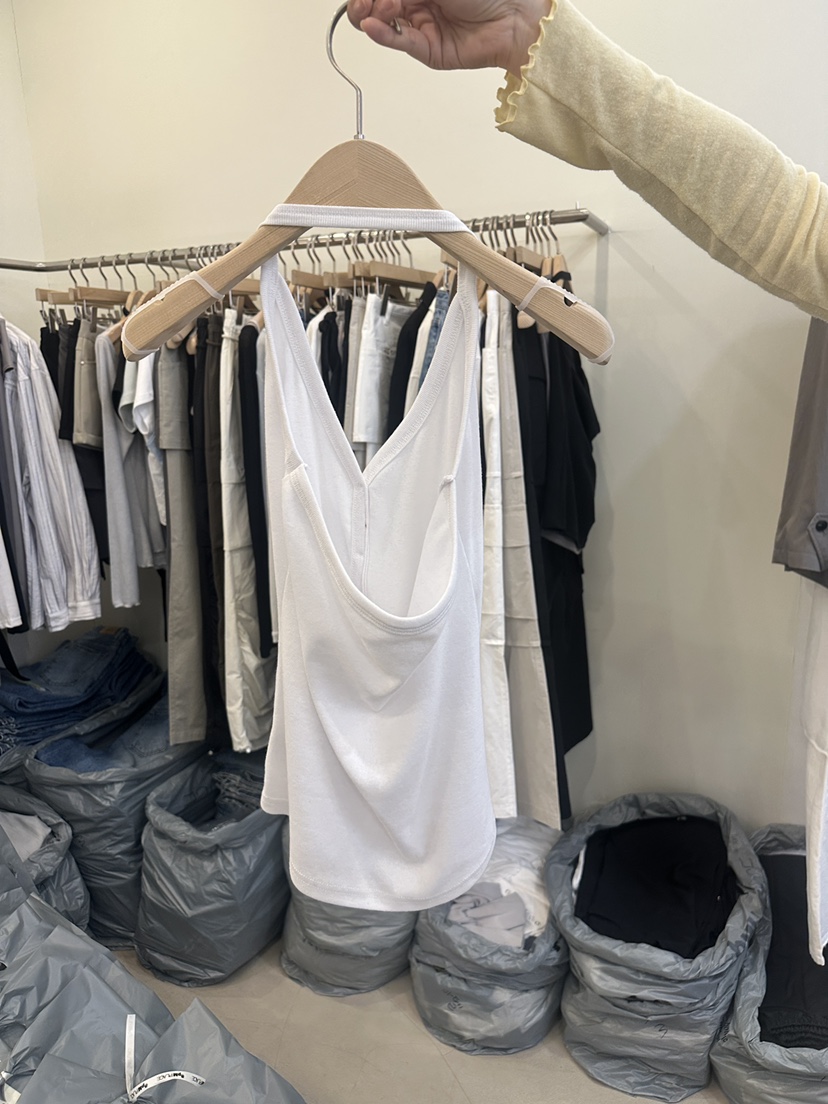 MONDAYMORING韓國直郵女士新款26春夏職業休閑人氣吊帶背心MONDAYMORING吊帶/背心