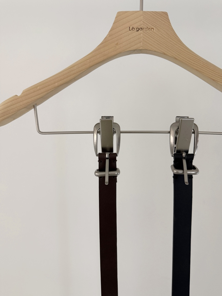 LOGARDEN韓國直郵實拍女士新品人氣熱賣休閑推薦職業腰帶LO GARDEN腰帶