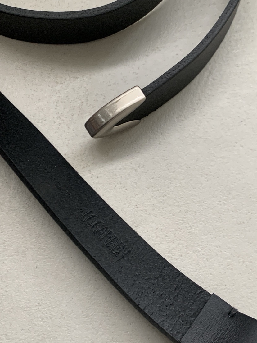 LOGARDEN韓國直郵實拍女士新品人氣熱賣休閑推薦職業腰帶LO GARDEN腰帶