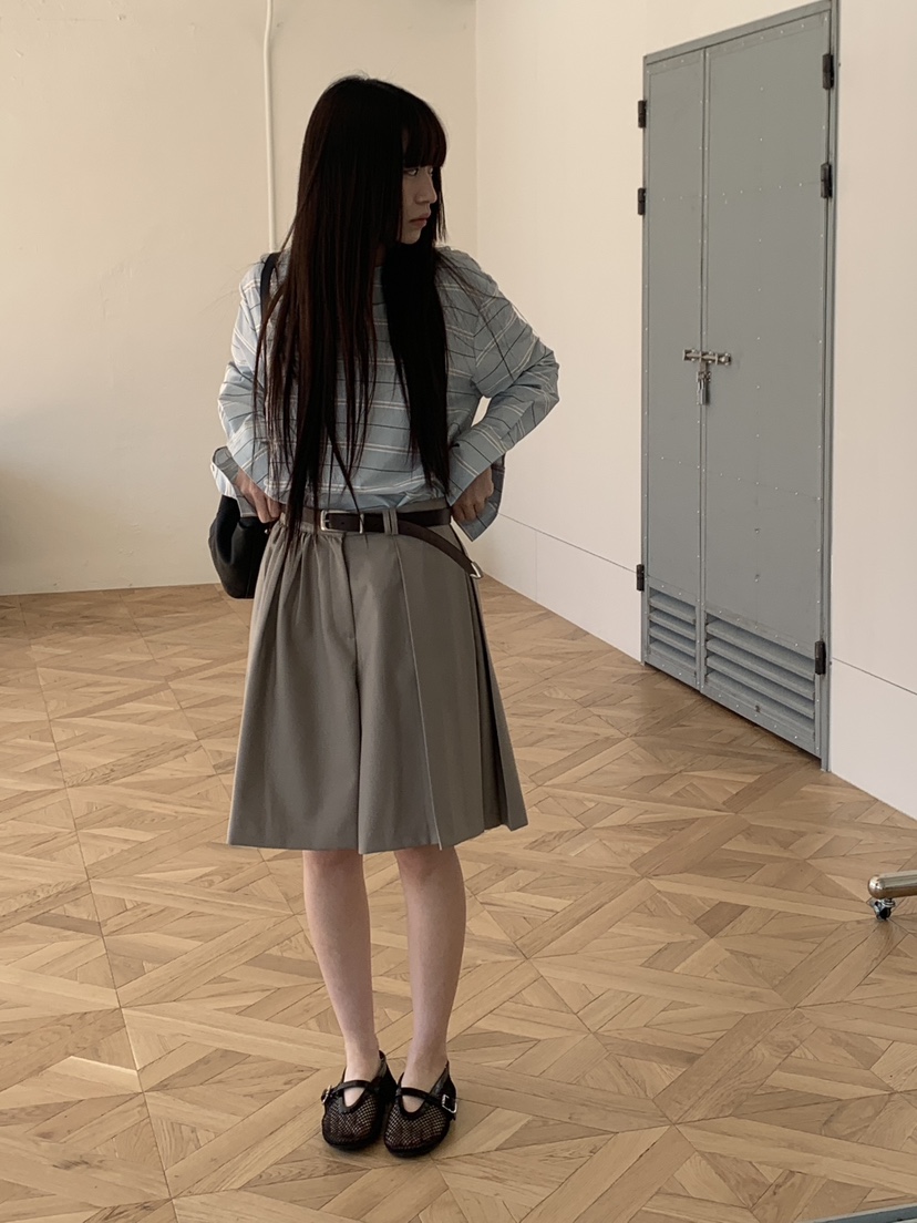 LOGARDEN韓國直郵實拍女士新品人氣熱賣休閑推薦職業腰帶LO GARDEN腰帶