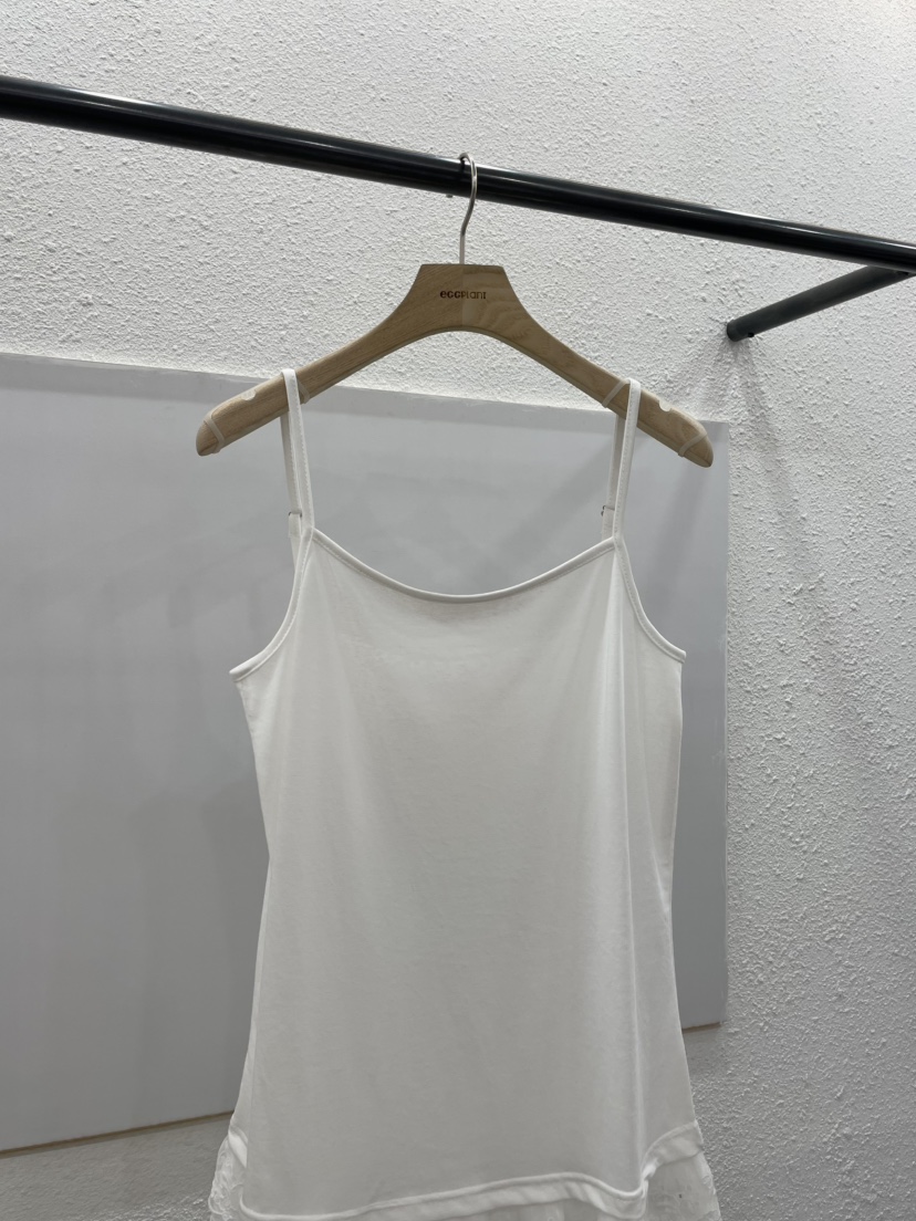 EGGPLANT韓國直郵實拍女裝新款時尚人氣26春夏吊帶背心蕾絲EGGPLANT吊帶/背心