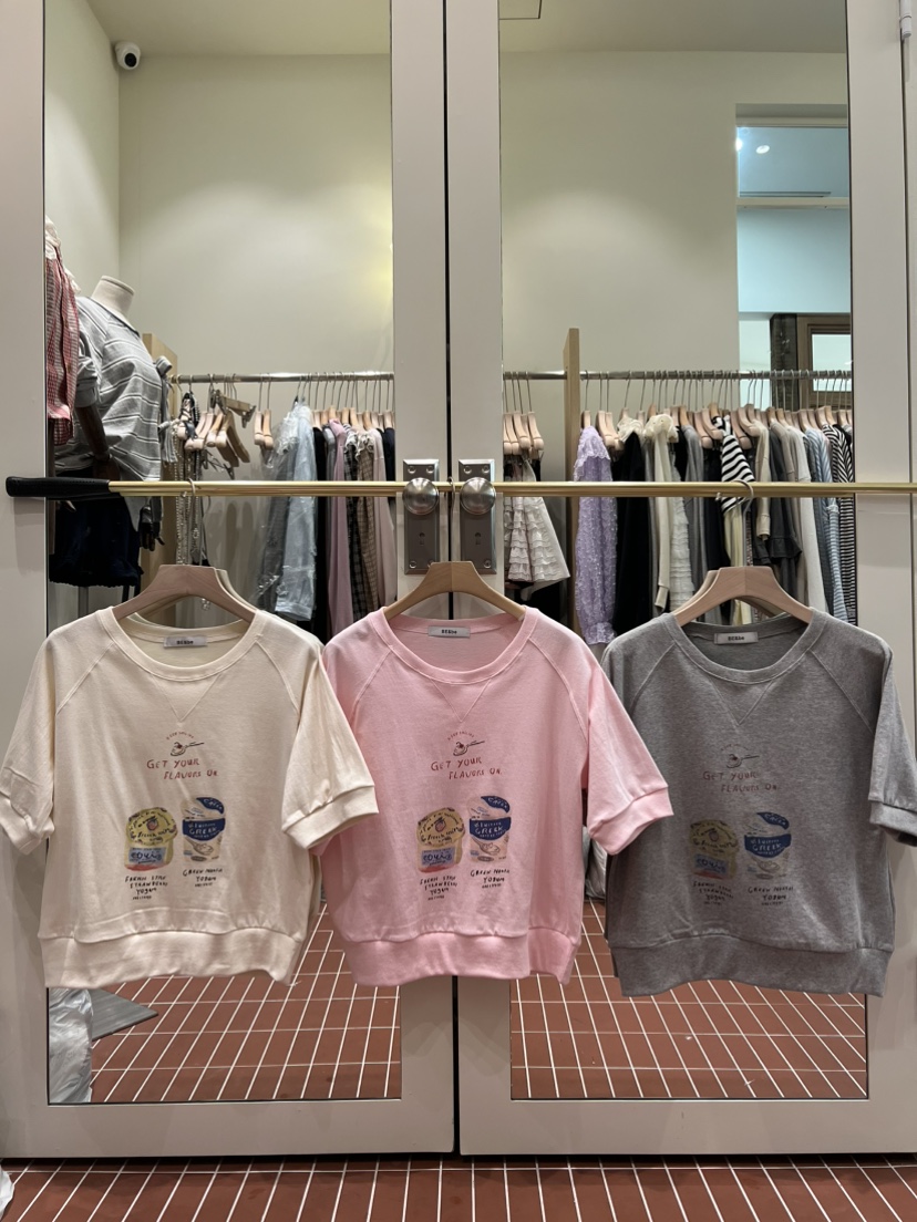 BE&amp;BE韓國東大門代購女士新品人氣26春夏職業時尚T恤BE&beT恤