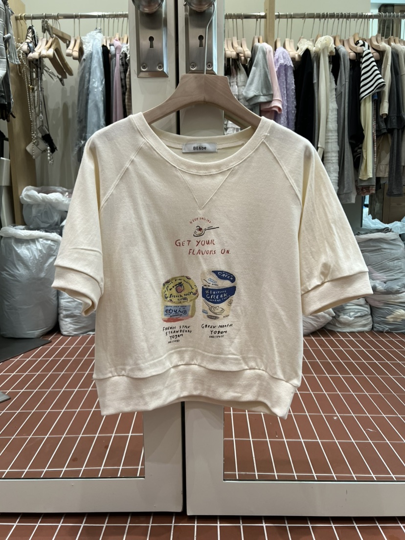 BE&amp;BE韓國東大門代購女士新品人氣26春夏職業時尚T恤BE&beT恤圖色1