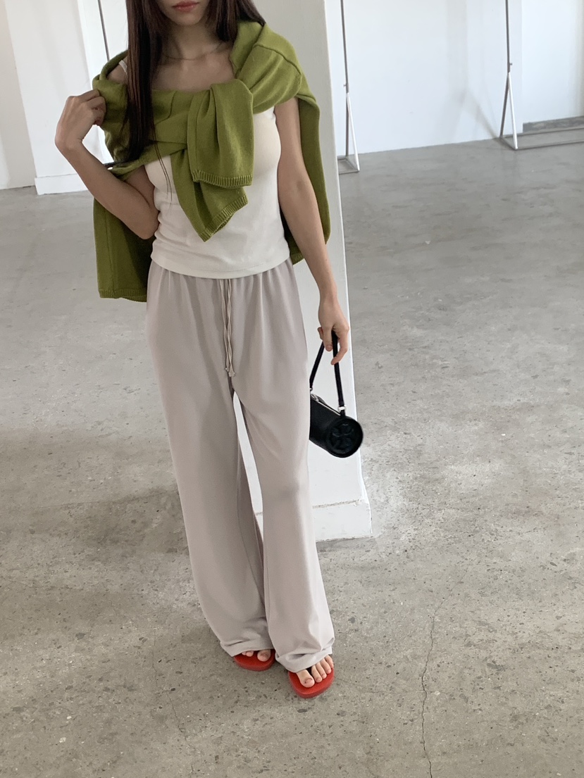 LOGARDEN韓國代購女士新款休閑推薦時尚26春夏熱賣休閑褲LO GARDEN休閑褲