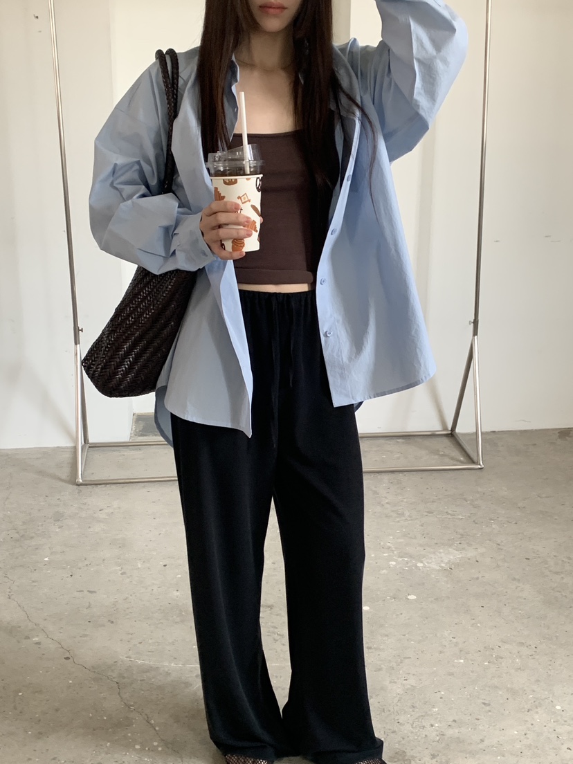 LOGARDEN韓國代購女士新款休閑推薦時尚26春夏熱賣休閑褲LO GARDEN休閑褲