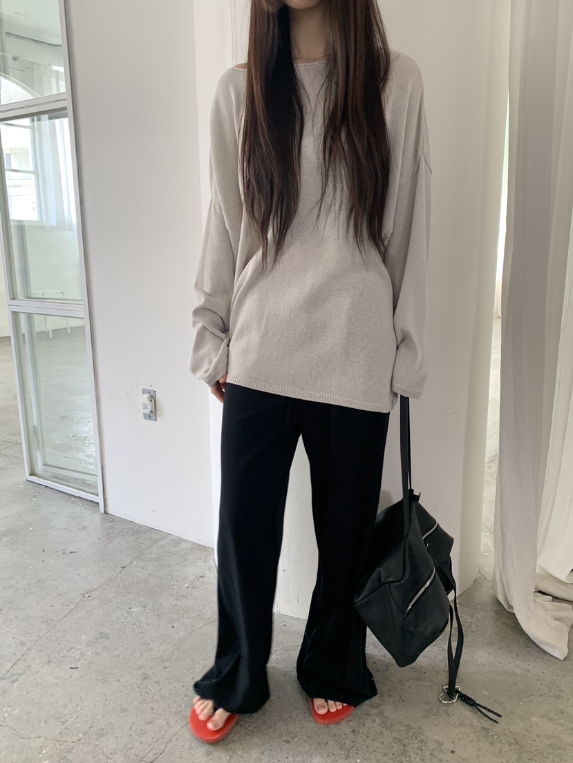 LOGARDEN韓國代購女士新款休閑推薦時尚26春夏熱賣休閑褲LO GARDEN休閑褲