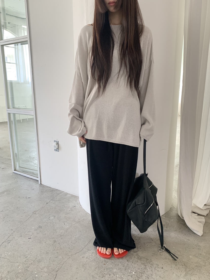 LOGARDEN韓國代購女士新款休閑推薦時尚26春夏熱賣休閑褲LO GARDEN休閑褲圖色2