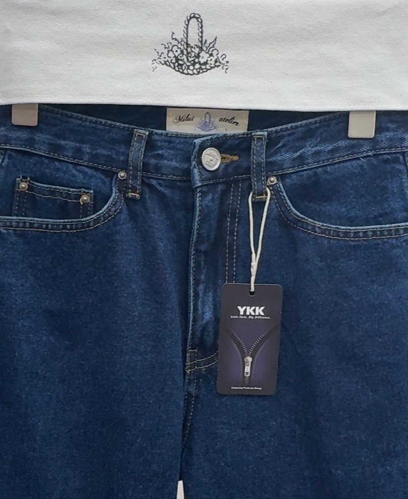 MILUI韓國代購女裝新款人氣休閑時尚職業26春夏推薦牛仔褲MILUI牛仔褲