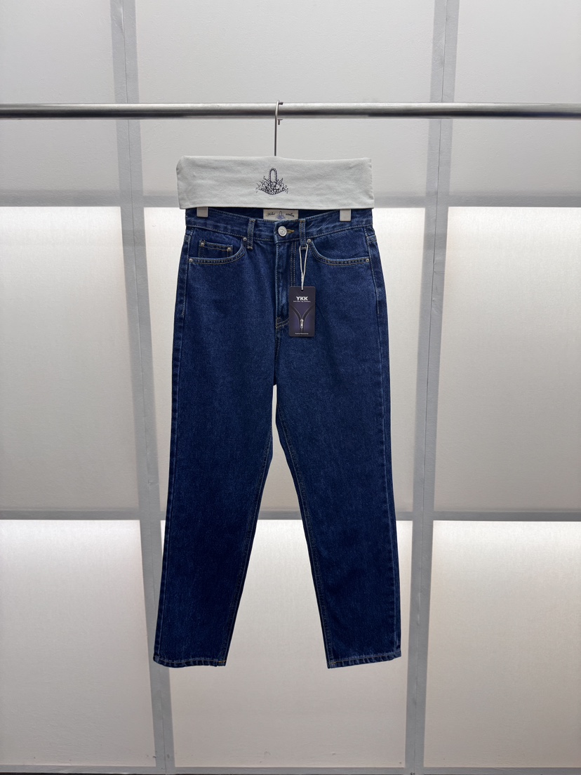 MILUI韓國代購女裝新款人氣休閑時尚職業26春夏推薦牛仔褲MILUI牛仔褲圖色1