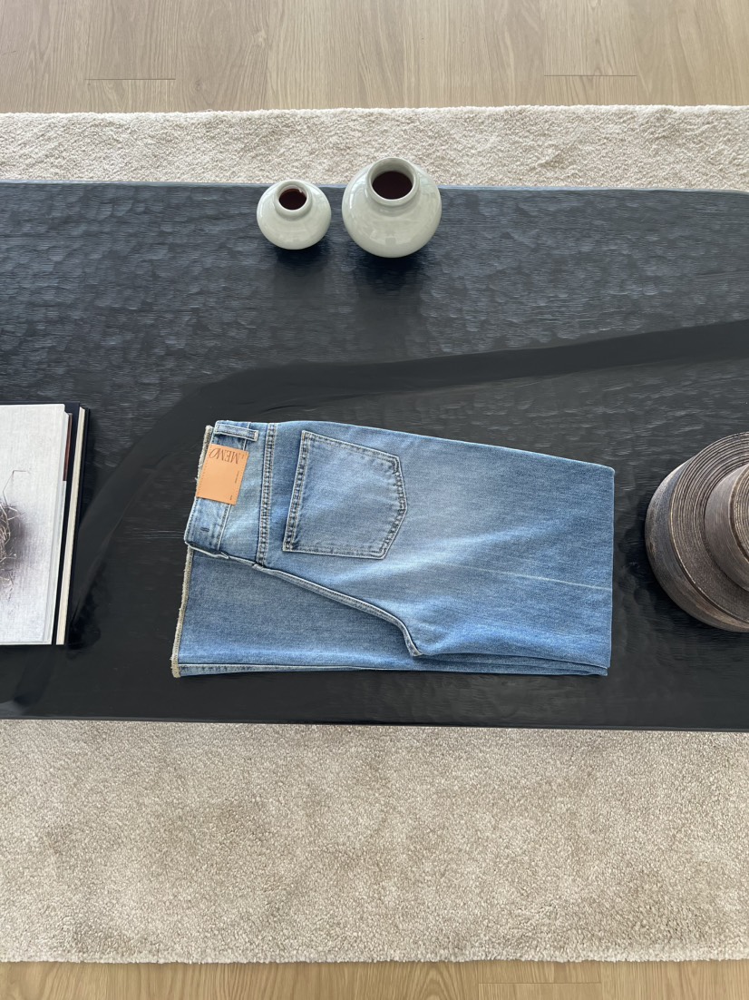 ME MO韓國東大門代購女裝新款休閑時尚26春夏人氣牛仔褲ME MO牛仔褲