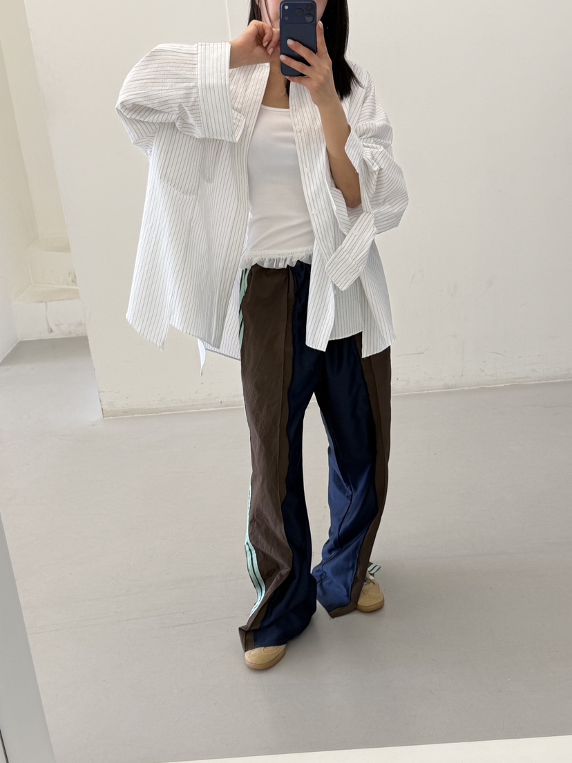 FRANC—L韓國直郵實拍女士新款職業26春夏休閑襯衫蕾絲衫FRANC襯衫/蕾絲衫