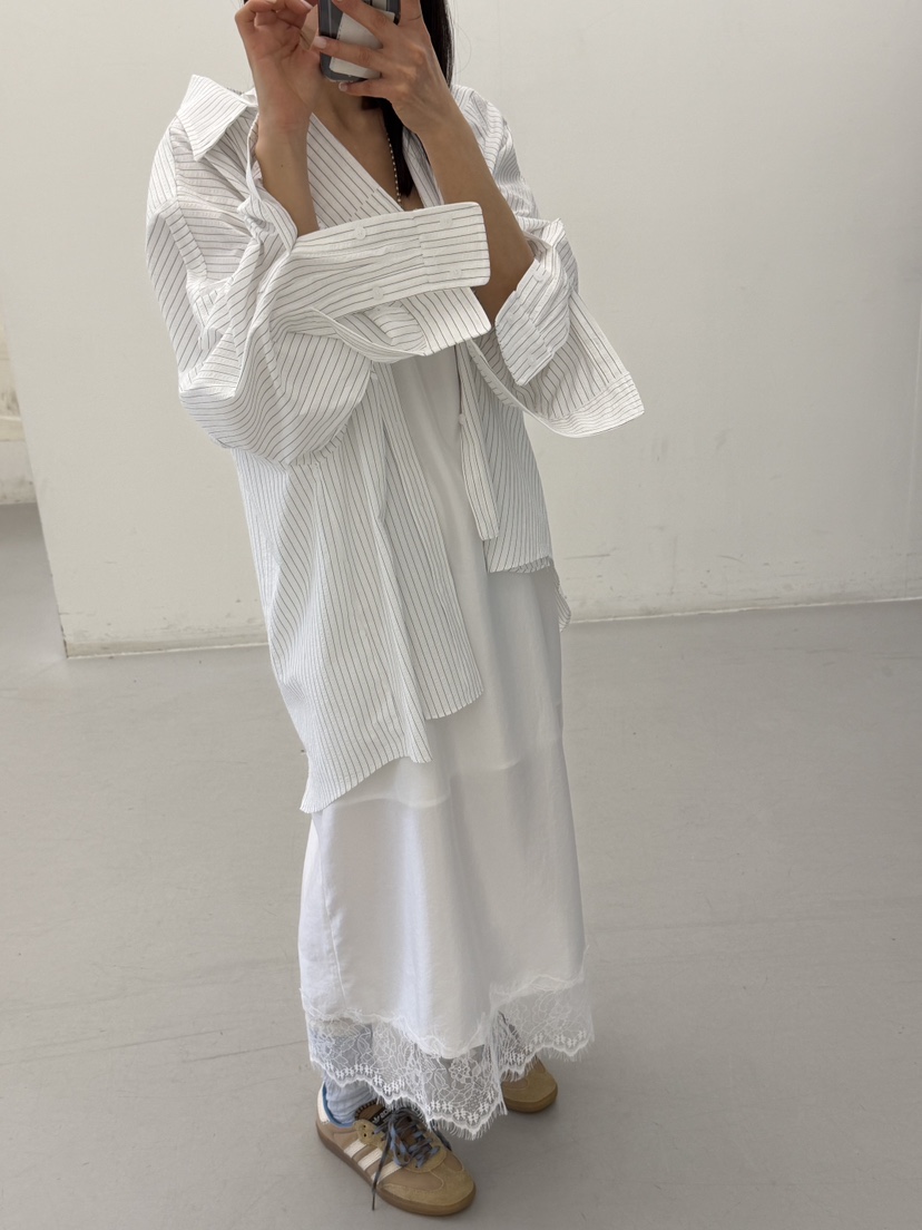 FRANC—L韓國直郵實拍女士新款職業26春夏休閑襯衫蕾絲衫FRANC襯衫/蕾絲衫