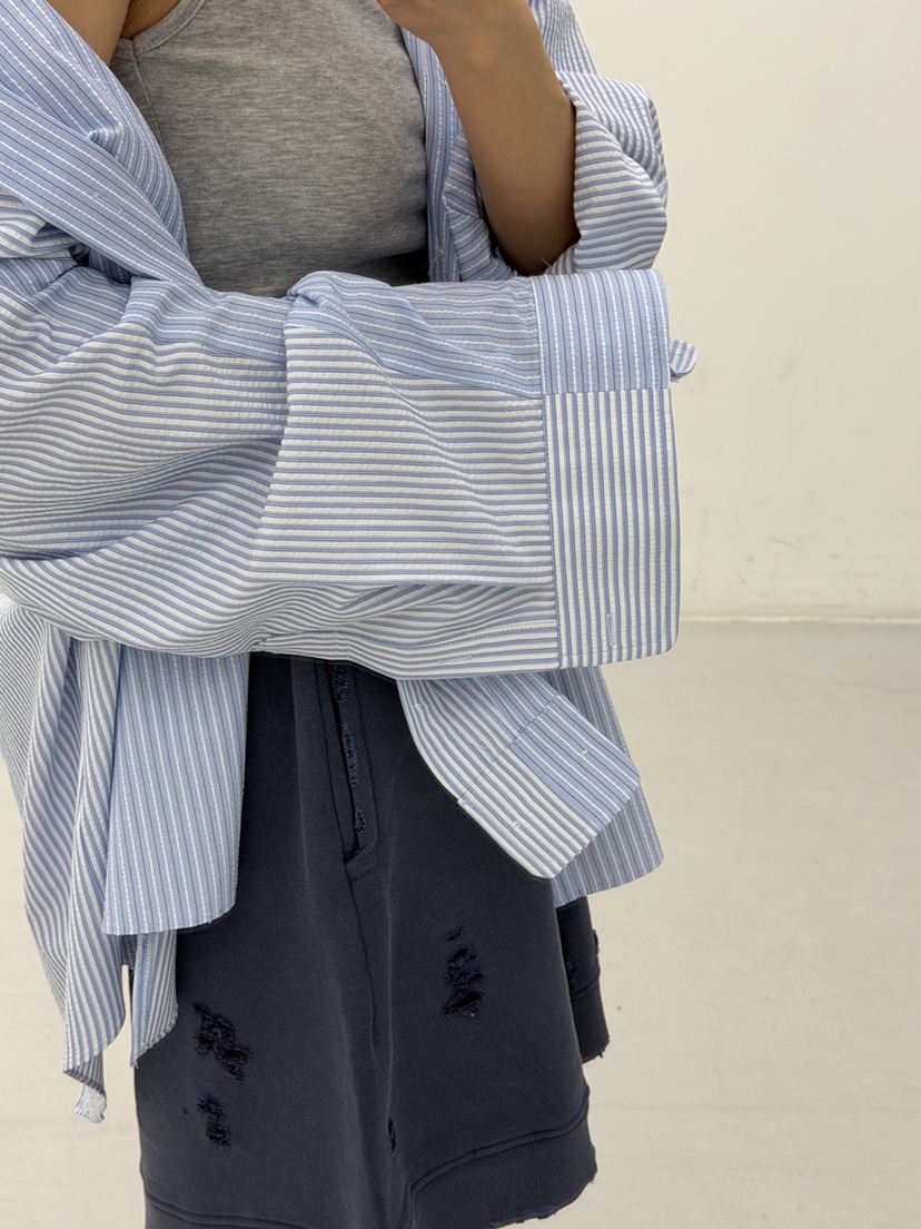 FRANC—L韓國直郵實拍女士新款職業26春夏休閑襯衫蕾絲衫FRANC襯衫/蕾絲衫