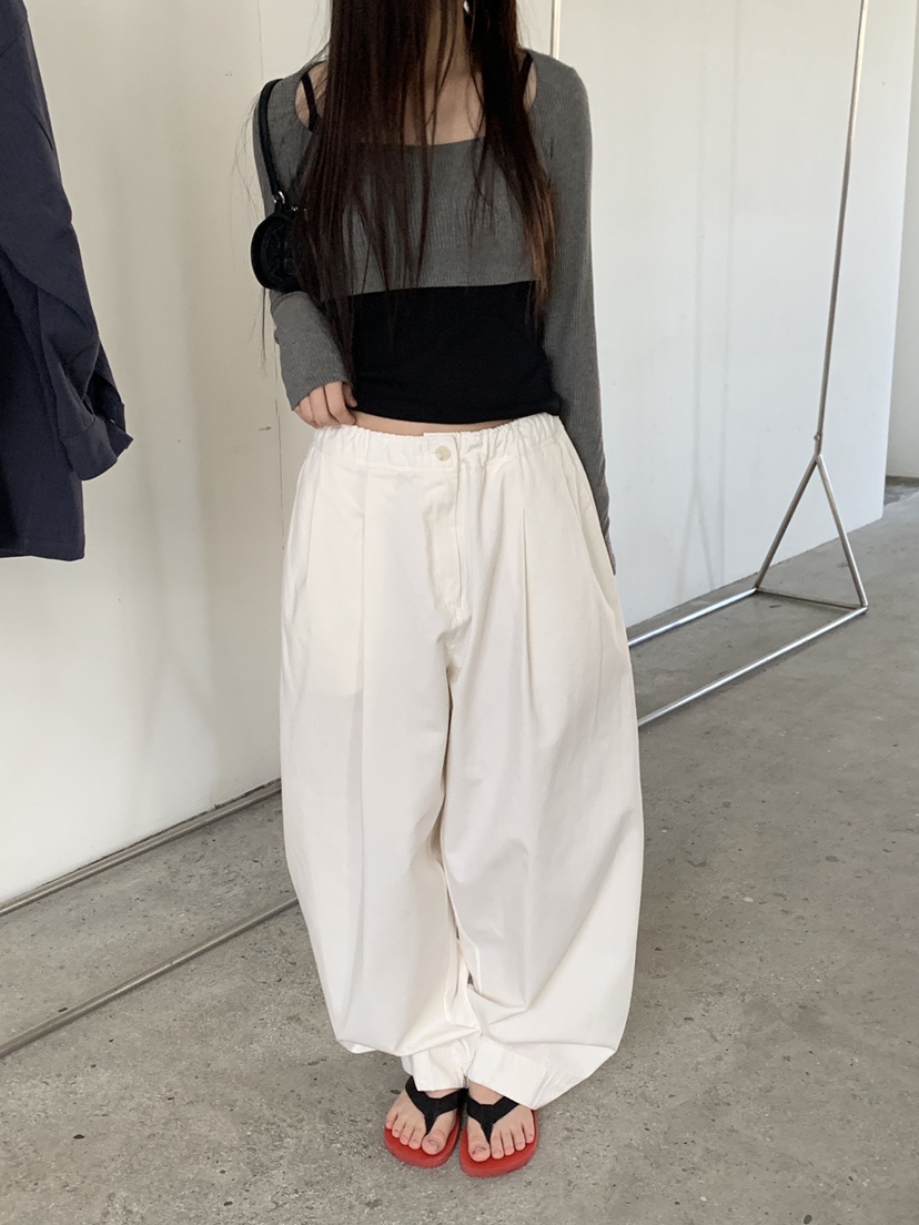 LOGARDEN韓國東大門直郵女裝新品26春夏休閑長裙不含腰帶LO GARDEN長裙