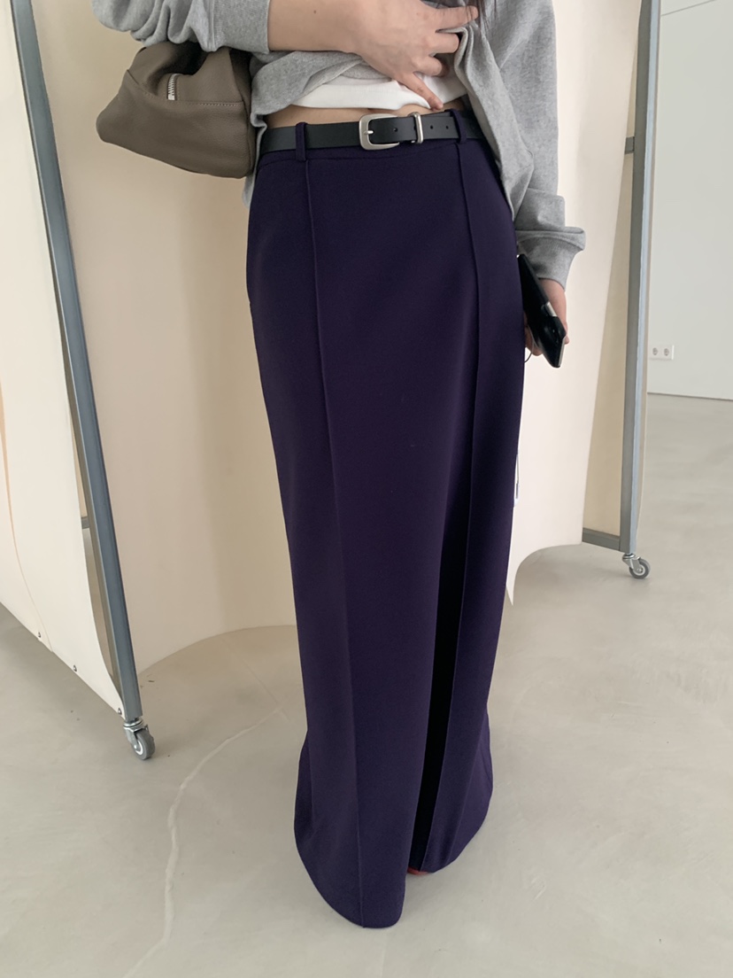 LOGARDEN韓國東大門直郵女裝新品26春夏休閑長裙不含腰帶LO GARDEN長裙