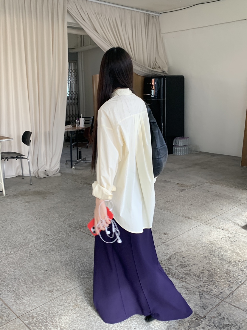 LOGARDEN韓國東大門直郵女裝新品26春夏休閑長裙不含腰帶LO GARDEN長裙