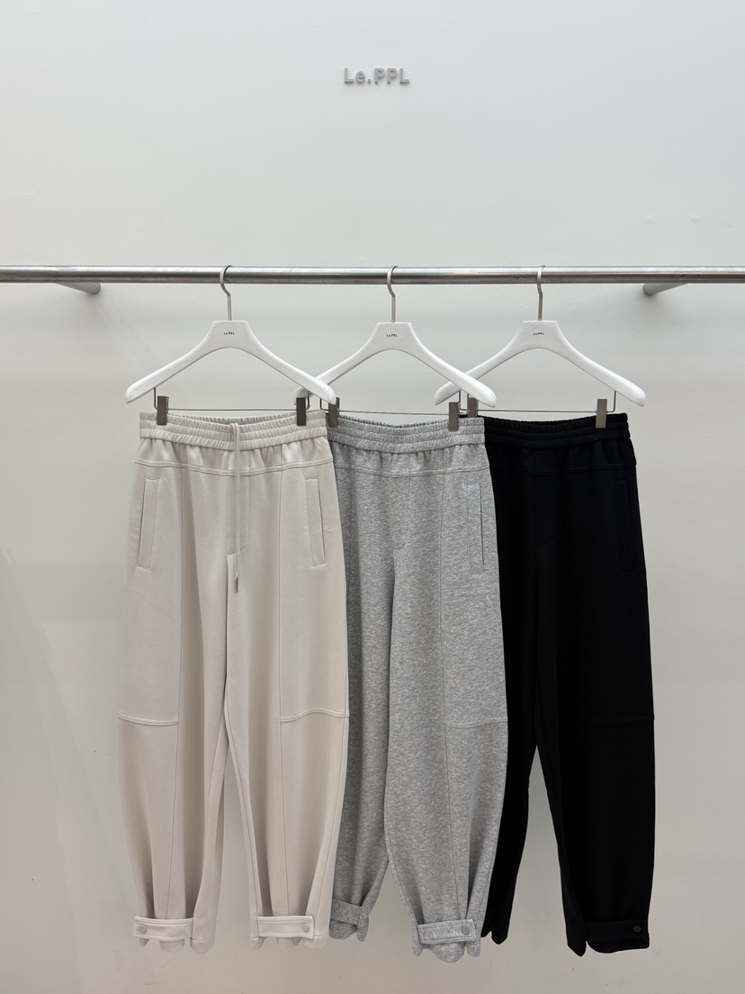 LE-PPL韓國東大門直郵女裝新款休閑熱賣時尚推薦休閑褲高領LE-PPL休閑褲