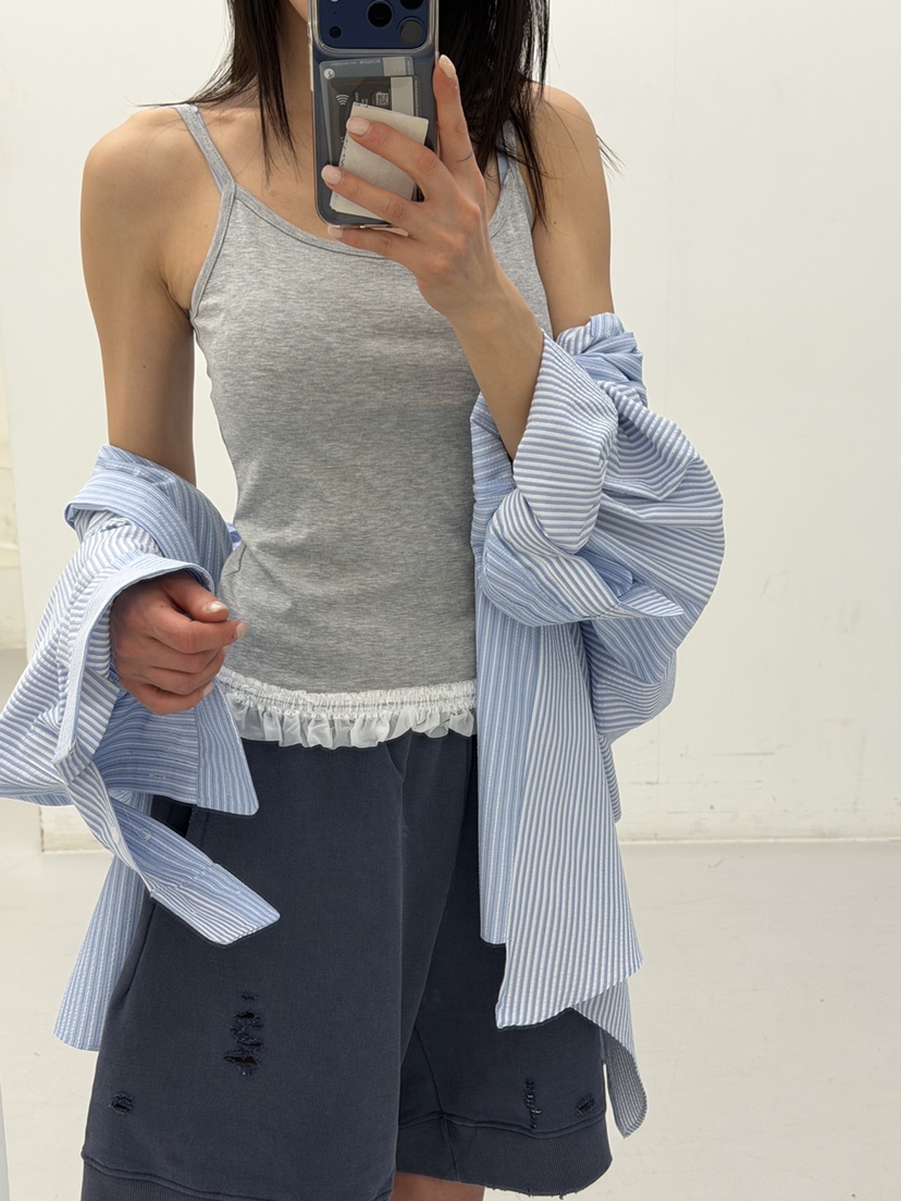 FRANC—L韓國東大門代購女士新款推薦26春夏休閑吊帶背心FRANC吊帶/背心