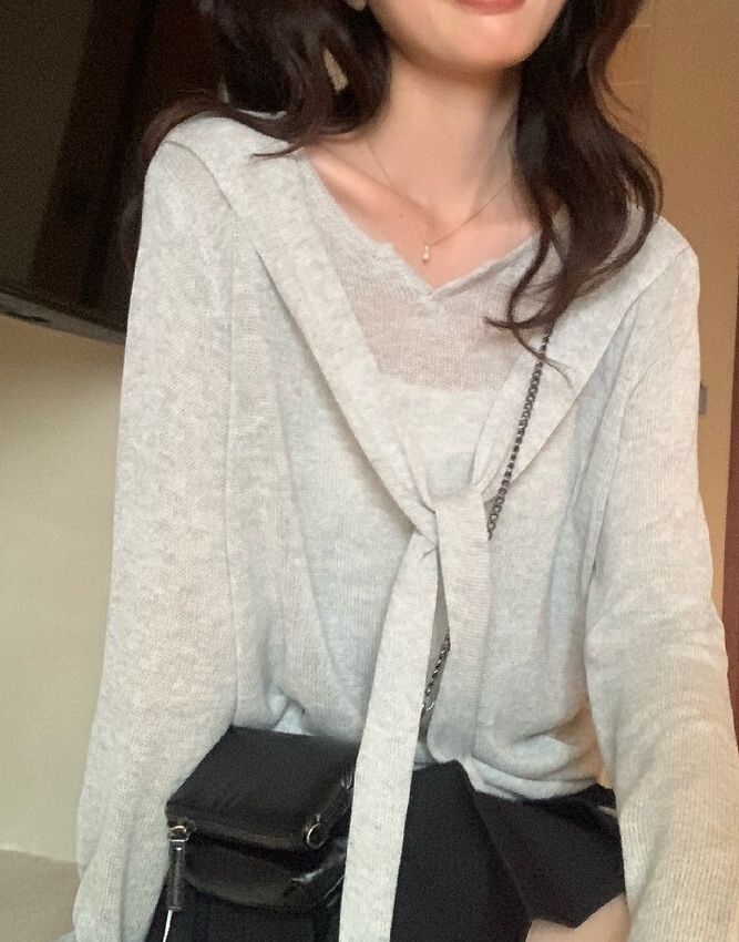 OLA韓國東大門代購女裝新品職業時尚26春夏休閑人氣針織衫mellor/OLA針織衫