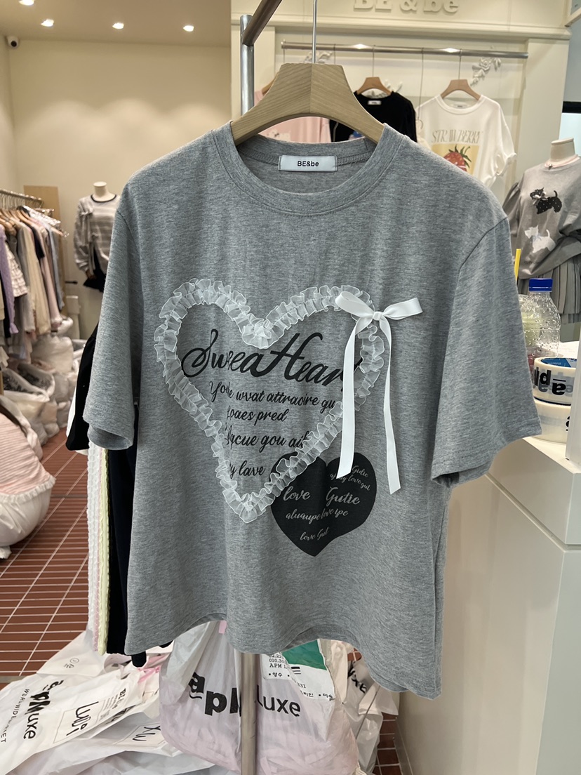 BE&amp;BE韓國東大門直郵女裝新品人氣推薦熱賣職業時尚T恤BE&beT恤圖色2