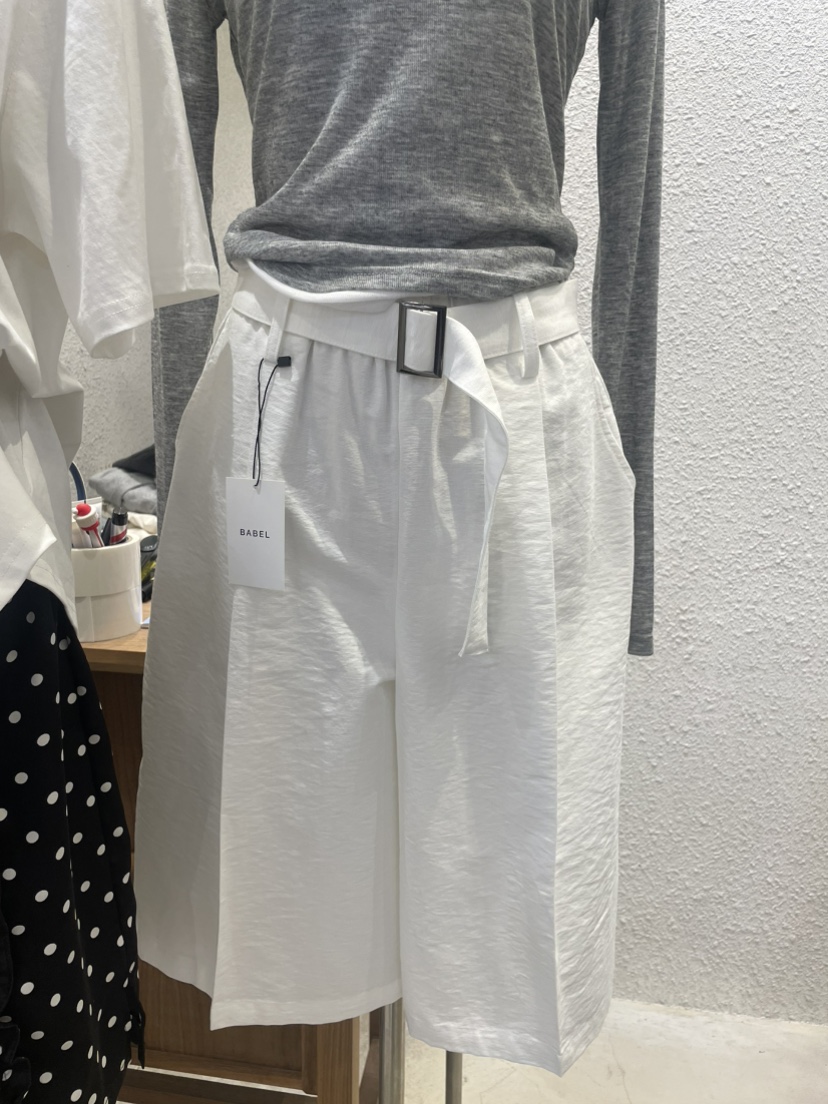 BABEL韓國東大門代購女士新款職業推薦休閑26春夏短褲含腰帶BABEL短褲