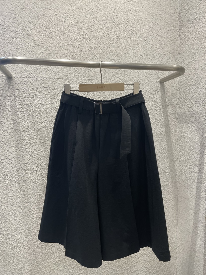 BABEL韓國東大門代購女士新款職業推薦休閑26春夏短褲含腰帶BABEL短褲圖色2