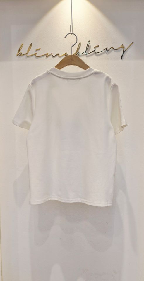 RICO/BLING BLING-S韓國代購女裝新款職業熱賣人氣T恤RICO/BLING BLING-ST恤