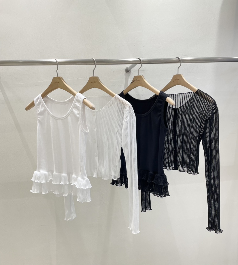 MUSK韓國東大門代購女裝新款26春夏休閑熱賣職業套裝褶裥MUSK套裝