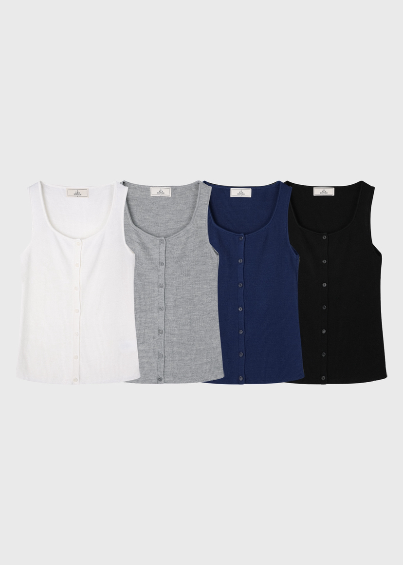 A Flan韓國代購女裝新品推薦人氣26春夏職業熱賣吊帶背心AFN/FLAN EDITION吊帶/背心