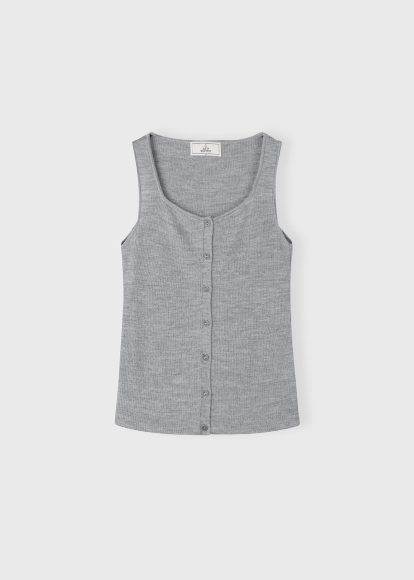 A Flan韓國代購女裝新品推薦人氣26春夏職業熱賣吊帶背心AFN/FLAN EDITION吊帶/背心圖色1