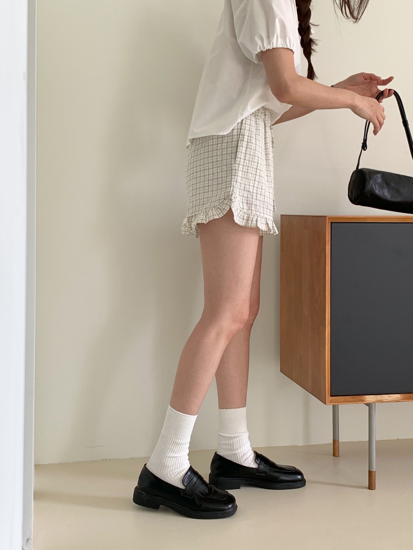 RE:OPENING韓國直郵女士新品人氣熱賣時尚休閑推薦職業短褲RE:OPENING短褲