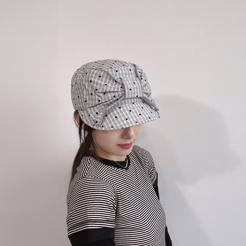 LOVELY HAT韓國代購女士新品熱賣休閑推薦職業26春夏帽子LOVELY HAT帽子