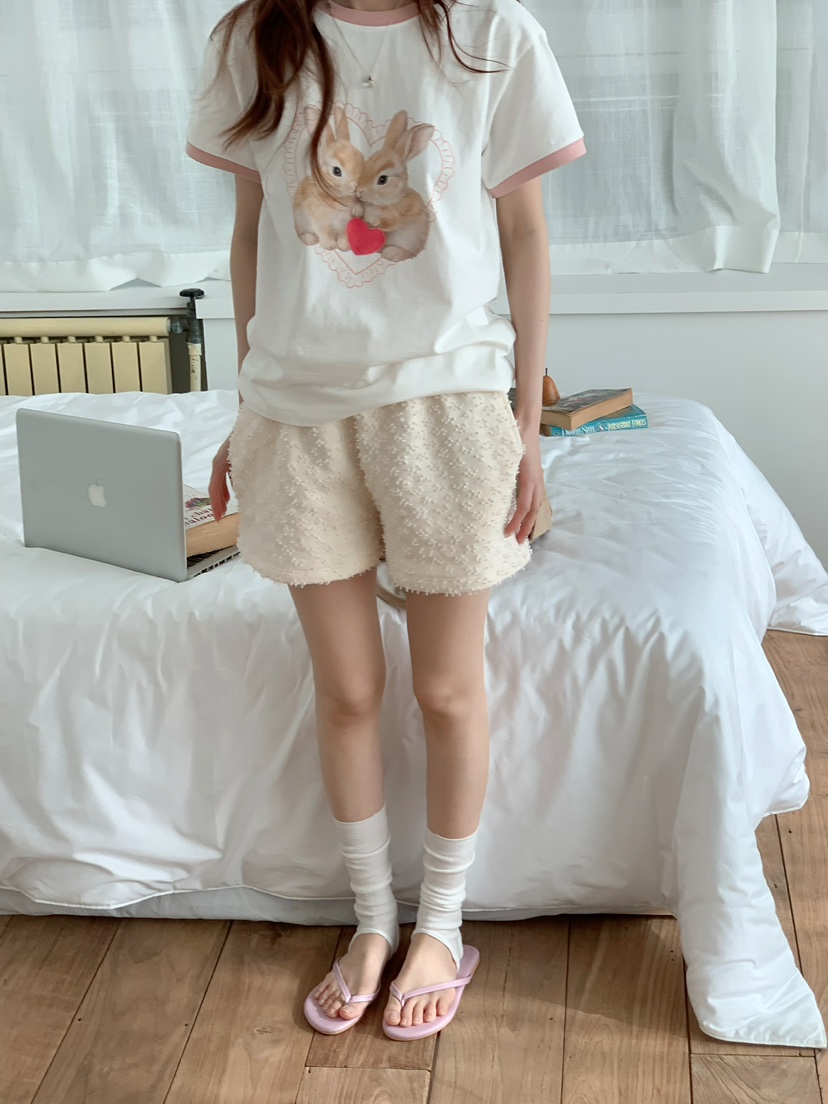 BEFORE SUNRISE韓國東大門直郵女士新品人氣時尚T恤兔子BEFORE SUNRISET恤