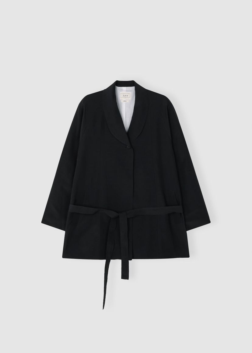 A Flan韓國東大門代購女士新品人氣推薦熱賣職業夾克亞麻AFN/FLAN EDITION夾克圖色2