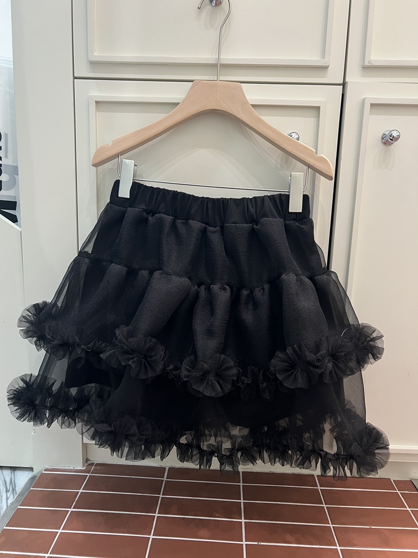 BE&amp;BE韓國直郵女裝新款人氣26春夏休閑職業短裙歐根紗BE&be短裙圖色2