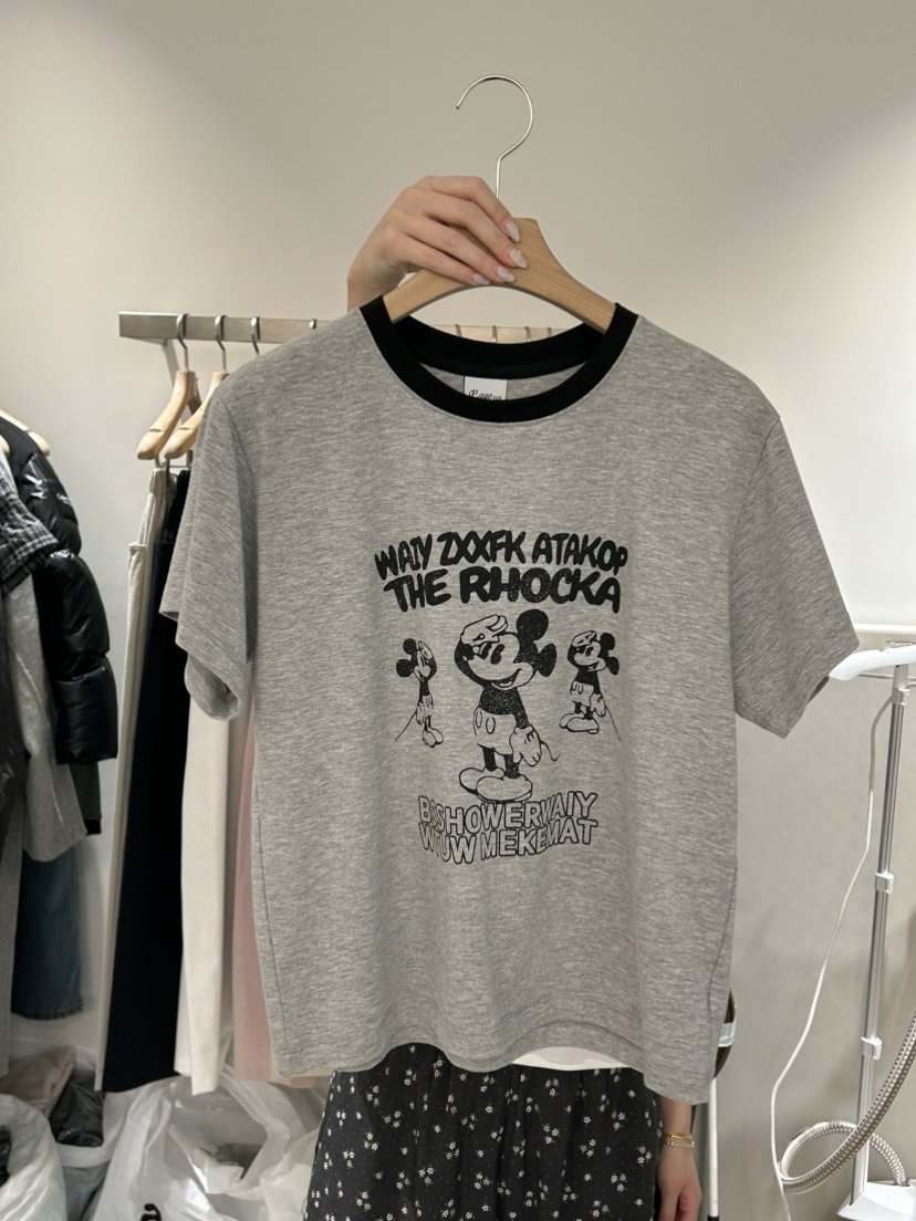 PEPPER-L韓國直郵女裝新品休閑人氣時尚職業推薦26春夏T恤PEPPERT恤圖色2