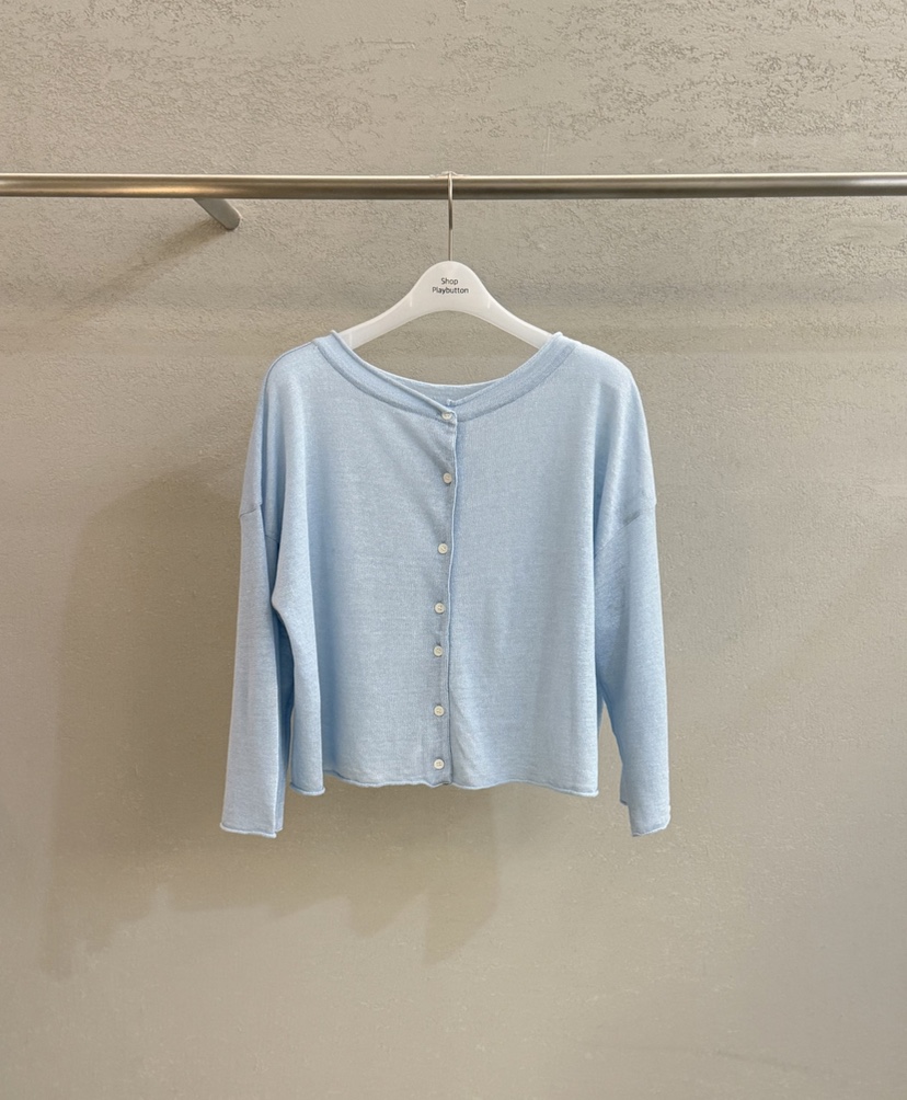 PLAYBUTTON-P韓國東大門代購女士新款職業推薦熱賣針織衫PLAYBUTTON針織衫圖色1