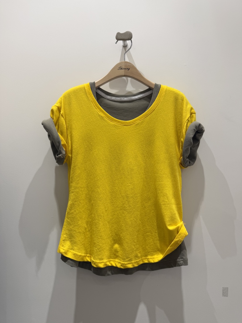 SHIRRING韓國直郵女裝新款人氣26春夏職業推薦時尚休閑T恤SHIRRINGT恤