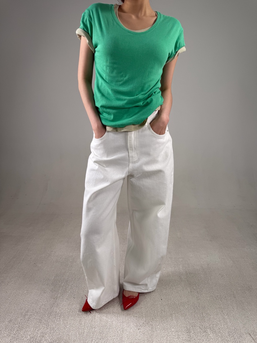 SHIRRING韓國直郵女裝新款人氣26春夏職業推薦時尚休閑T恤SHIRRINGT恤