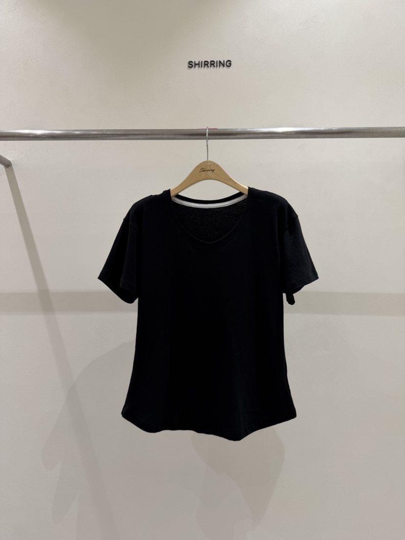 SHIRRING韓國直郵女裝新款人氣26春夏職業推薦時尚休閑T恤SHIRRINGT恤圖色7