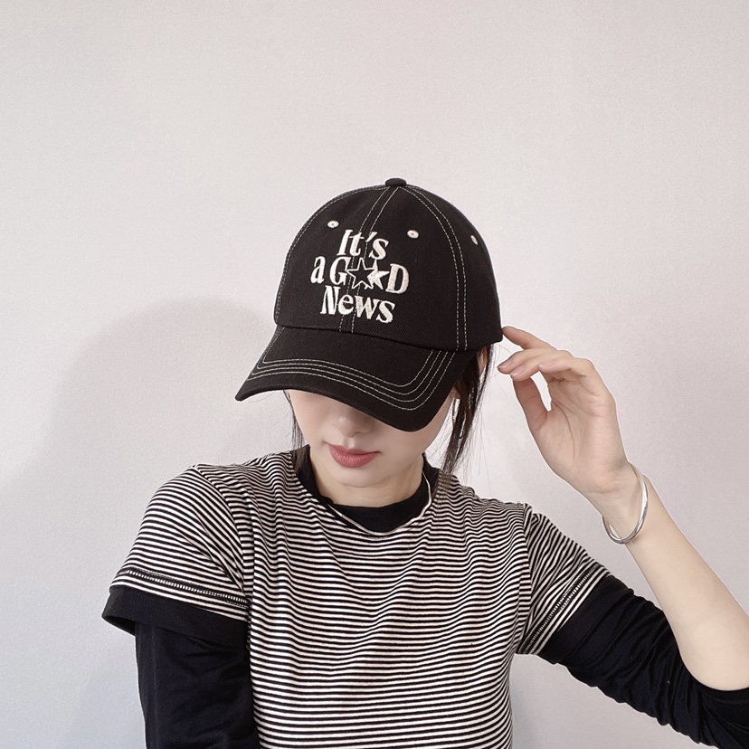 LOVELY HAT韓國直郵女士新品熱賣職業時尚人氣休閑26春夏帽子LOVELY HAT帽子圖色1