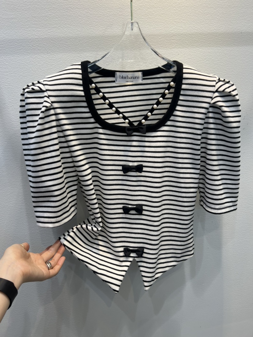 BLUE BANANA韓國代購女裝新款休閑熱賣人氣職業推薦時尚T恤BLUE BANANAT恤圖色2