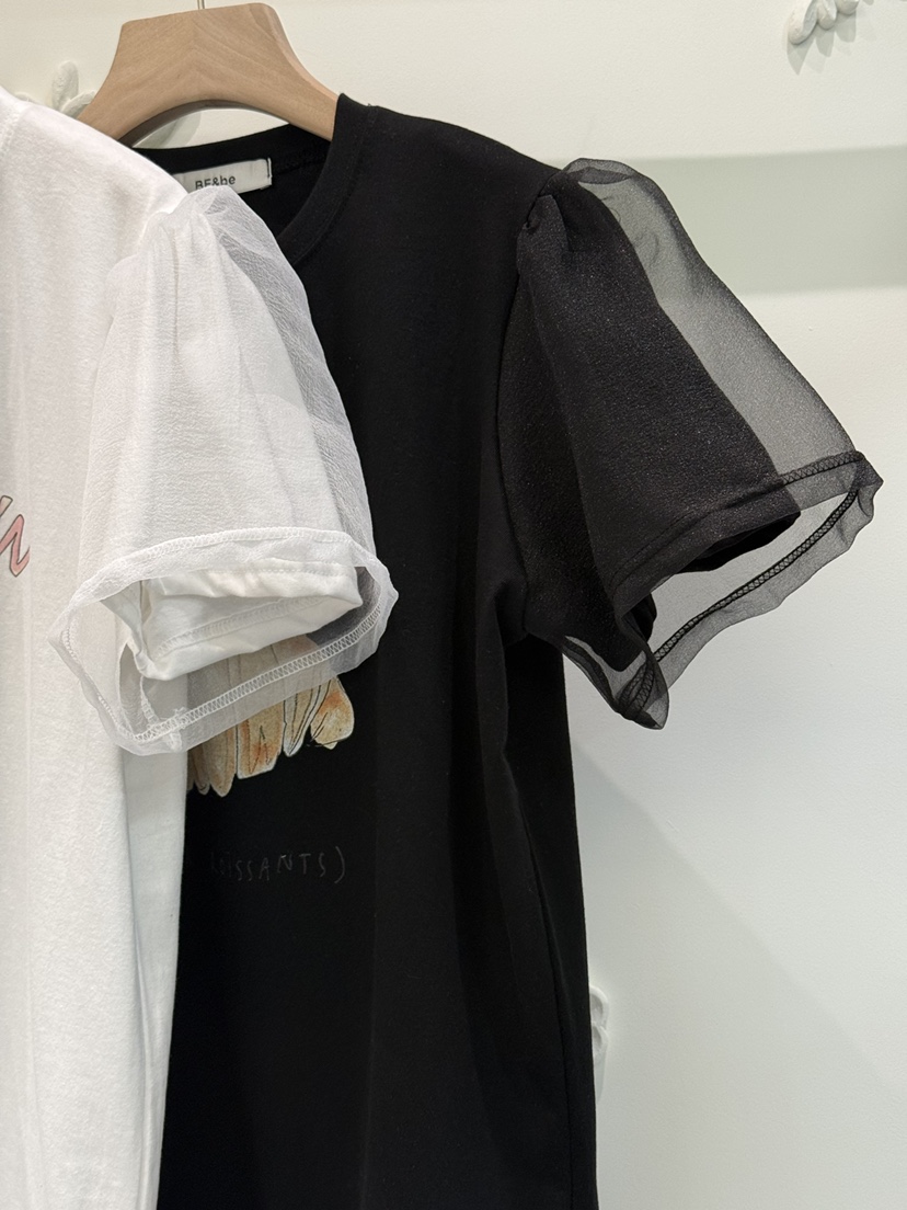 BE&amp;BE韓國東大門直郵女士新款推薦人氣26春夏熱賣T恤BE&beT恤